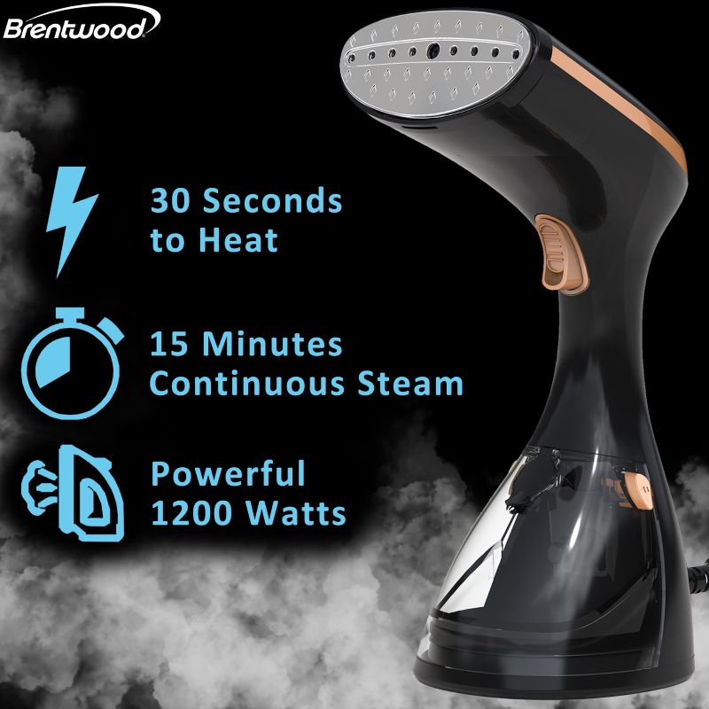 Portable Garment Steamer - Black