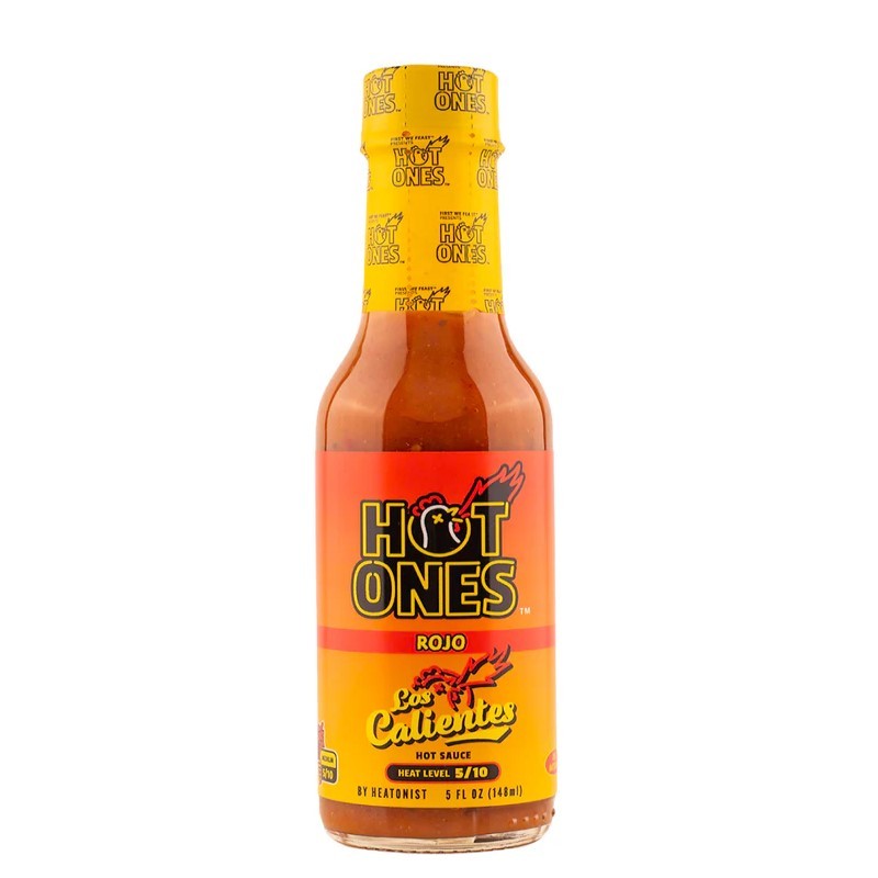 Los Calientes Rojo Hot Sauce - Heat Level 5/10