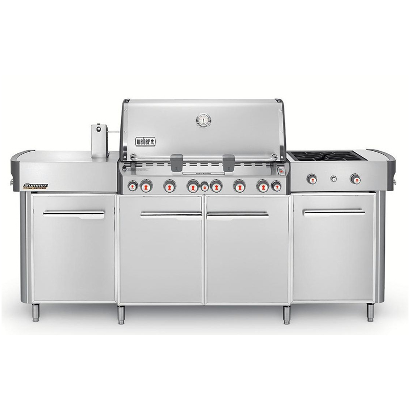 Summit Propane Gas Grill Center Stainless Steel - (6 Burner)