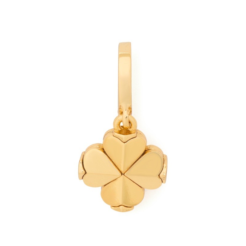 One in a million spade flower charm gold