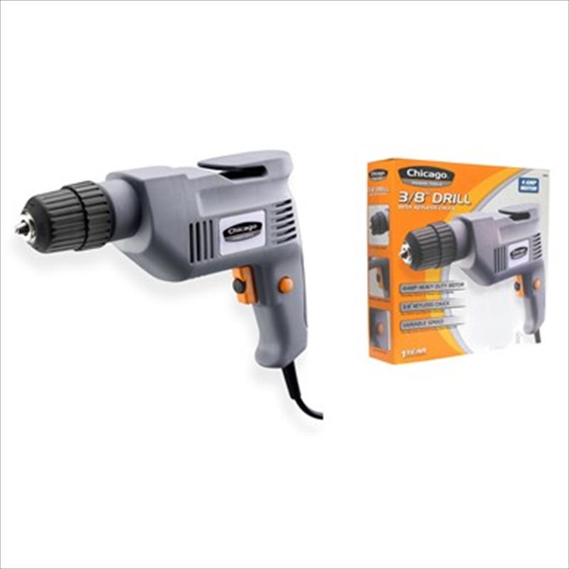 Chicago Power Tool 38 Inch Corded Drill