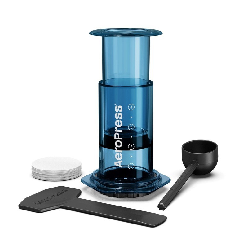 Clear Coffee Press - Blue