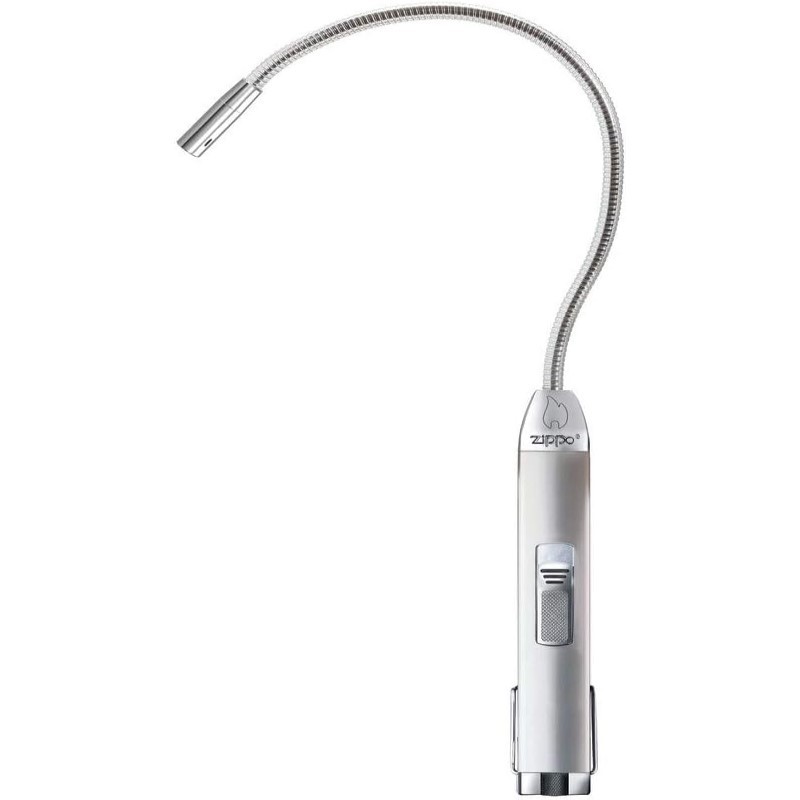 Flex Neck Utility Lighter XL- Satin Silver