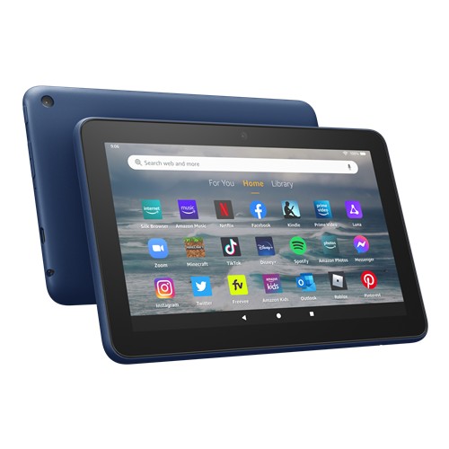 Amazon Fire 7 Tablet - 16GB Denim, with Special Offers (12th Generation)