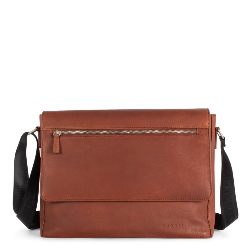 Sartoria Collection Messenger Bag - Cognac