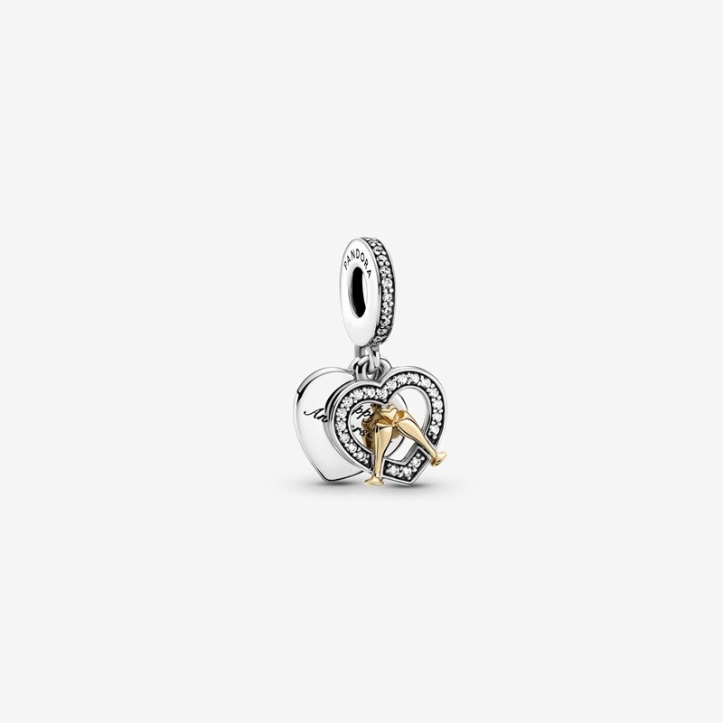 Celebration Glasses Dangle Charm