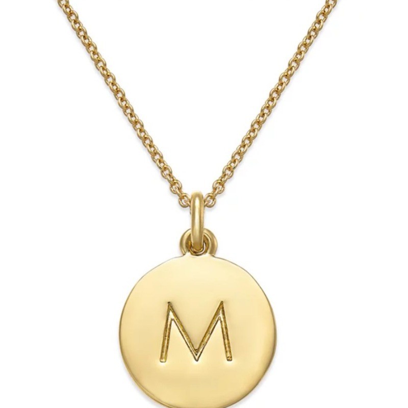 M Pendant - Gold
