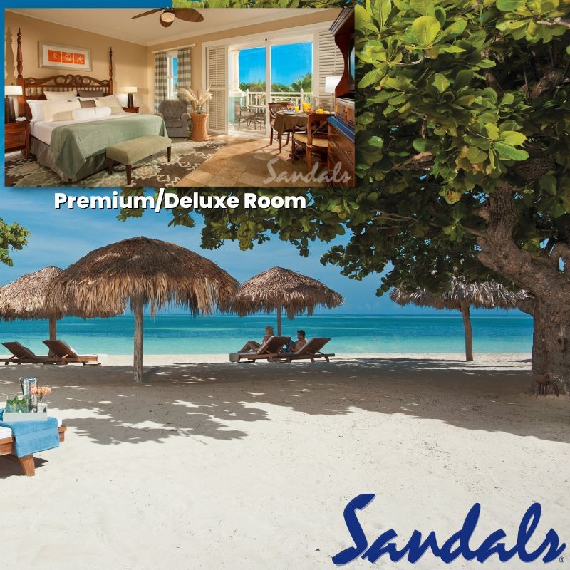 Choice of 11 Resorts in the Caribbean 4 Night Stay Premium/Deluxe Room