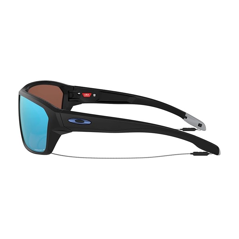 Polarized Split Shot Sunglasses - (Matte Black/Prizm Deep Water)