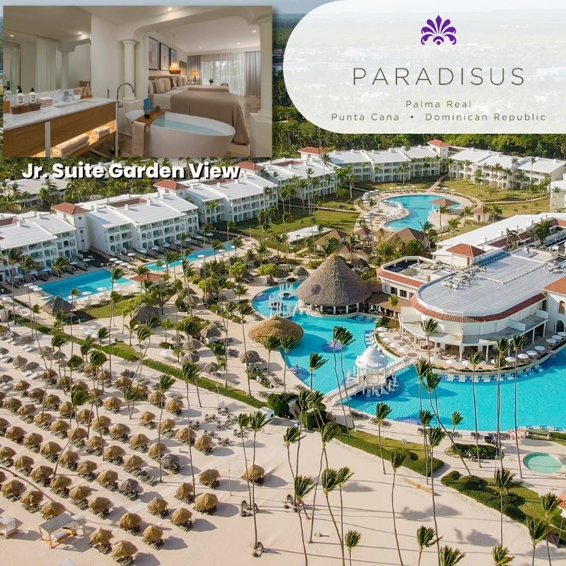 Punta Cana, Dominican Republic 5 Night Stay Junior Suite Garden View