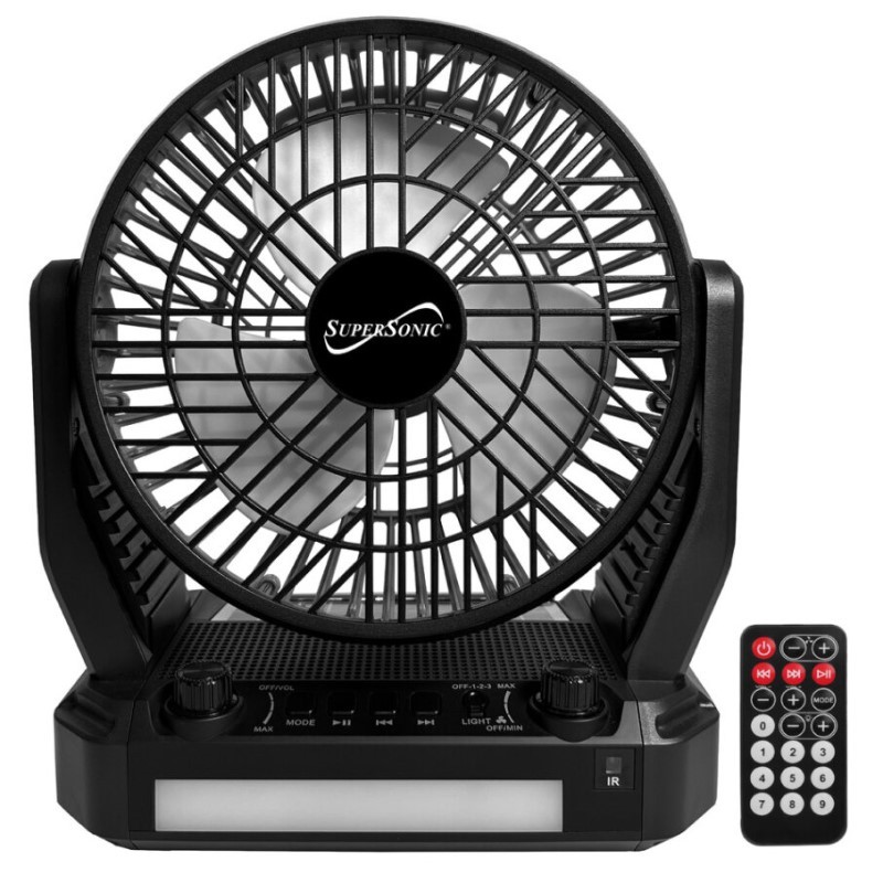 Solar Power Speaker with FM Radio Flashlight and Lantern