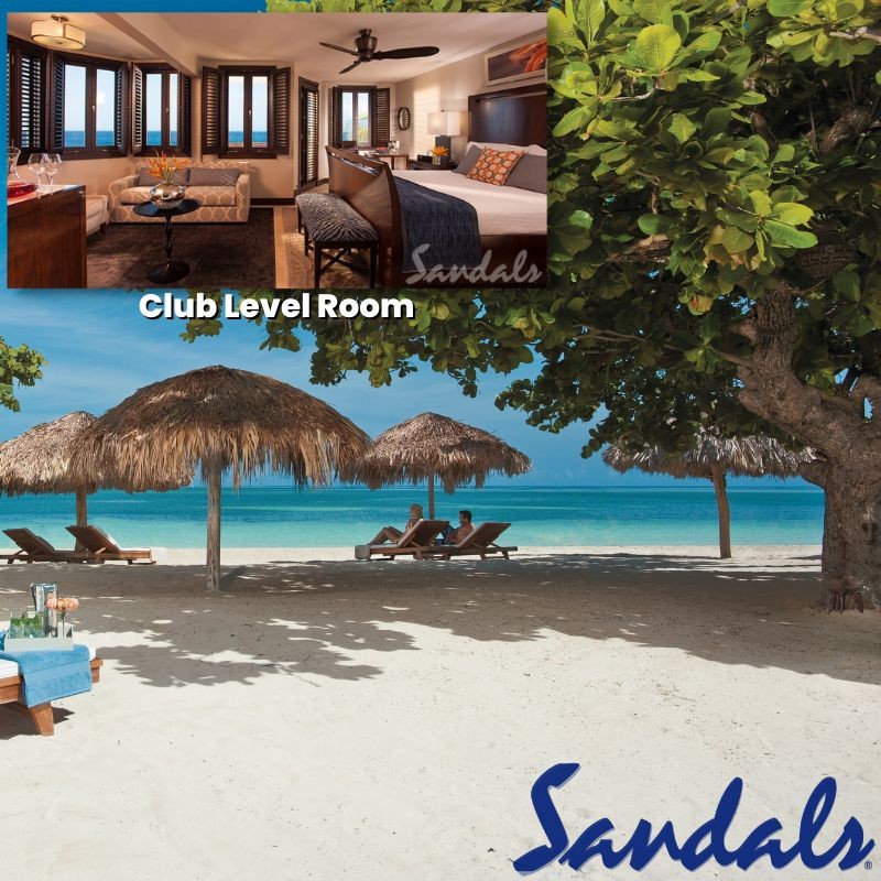 Choice of 11 Resorts in the Caribbean 5 Night Stay Club Level Room
