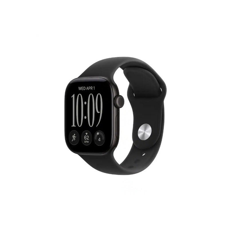 Black S12 GPS 46mm M/L Watch