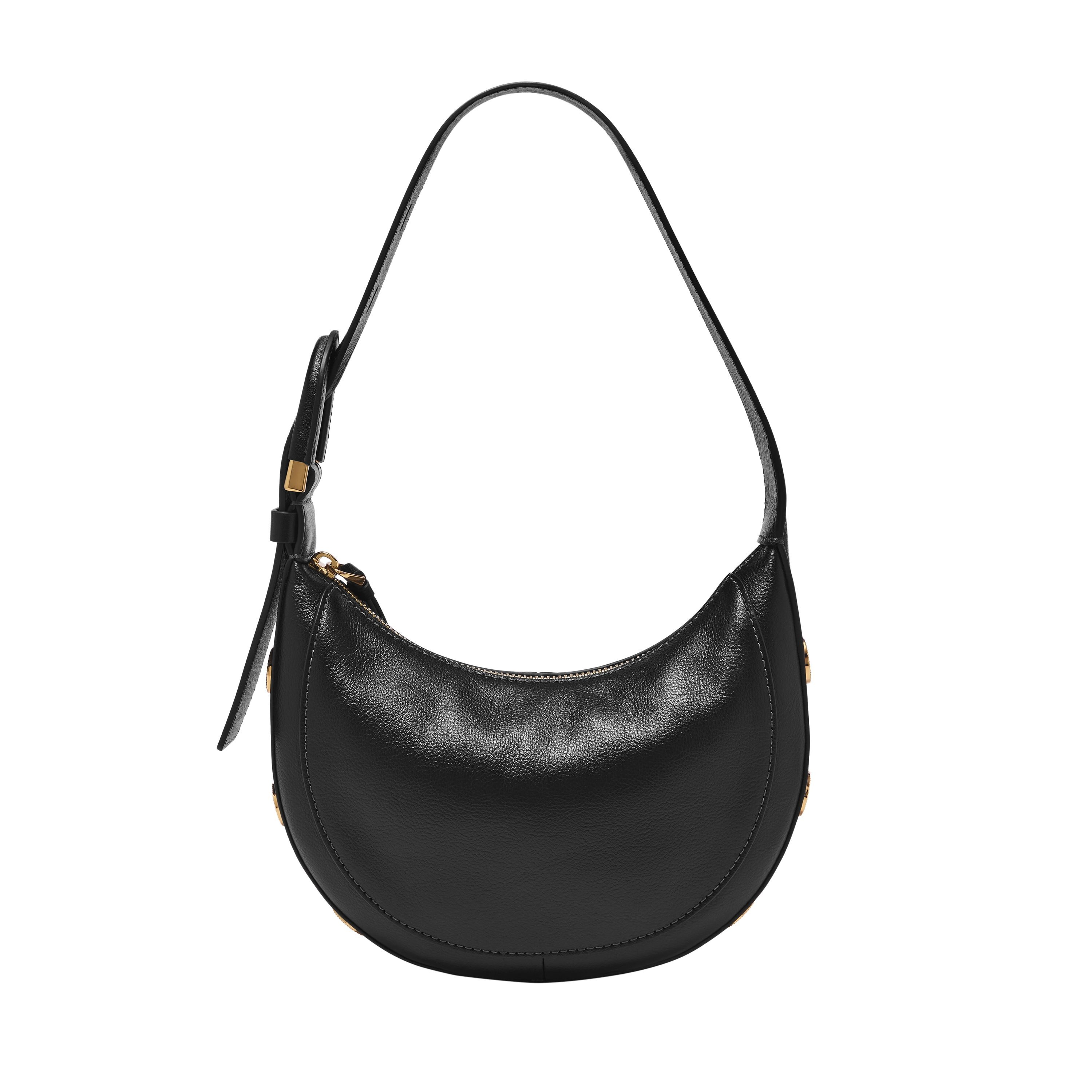 Harwell Crescent Shoulder Bag - (Black)