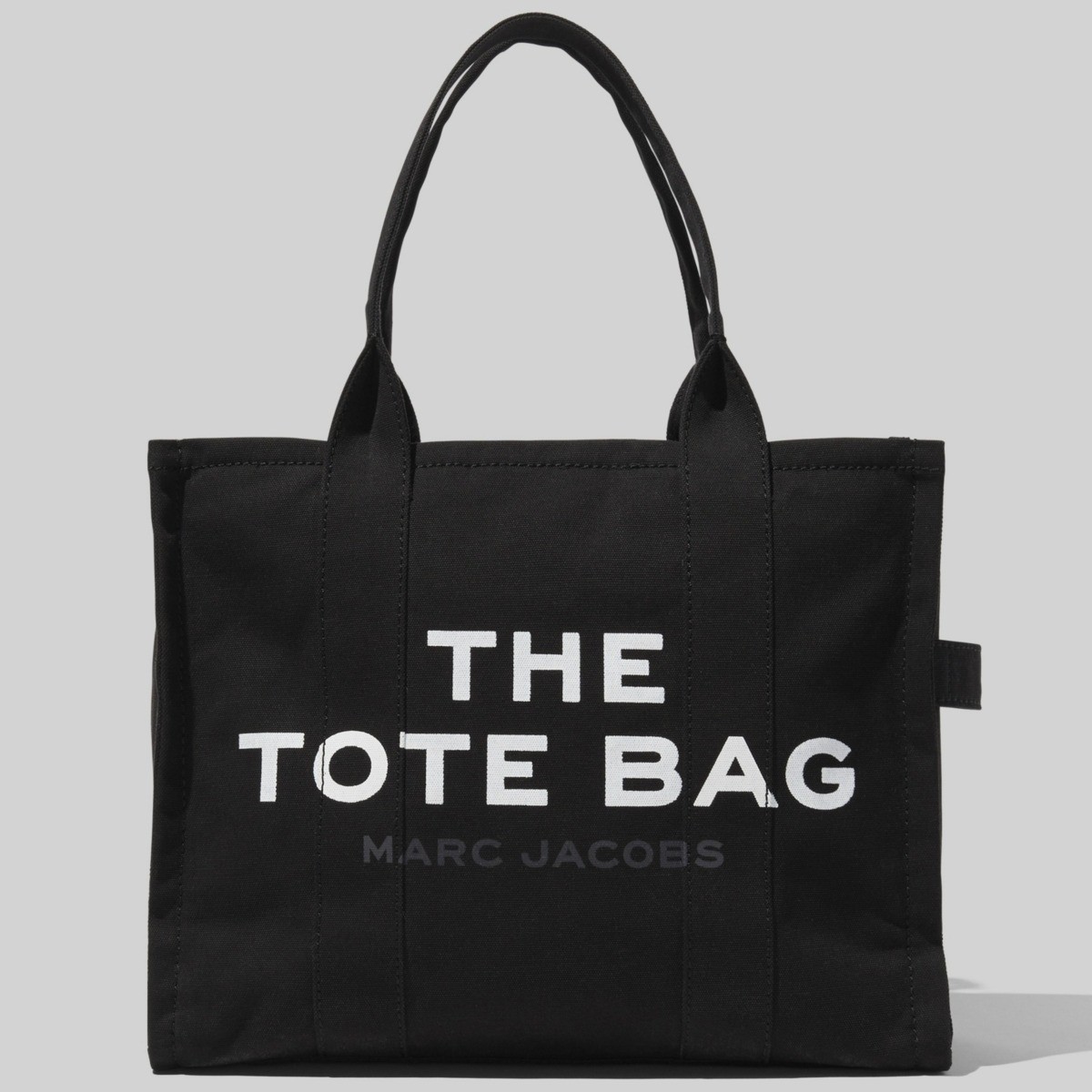 Marc Jacobs The Large canvas Tote Bag in Black