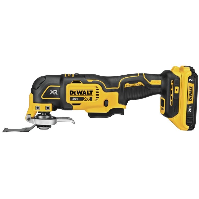 20V MAX XR Cordless Brushless 3-Speed Oscillating Multi Tool with Battery and Charger