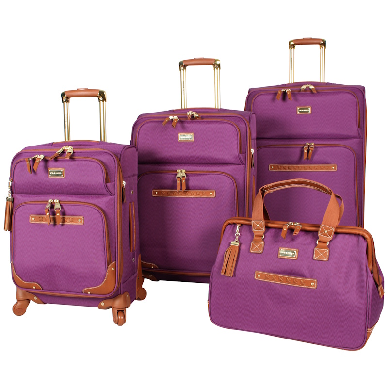Steve Madden Global Expandable Spinner Set - Purple - Size - 4 Pieces
