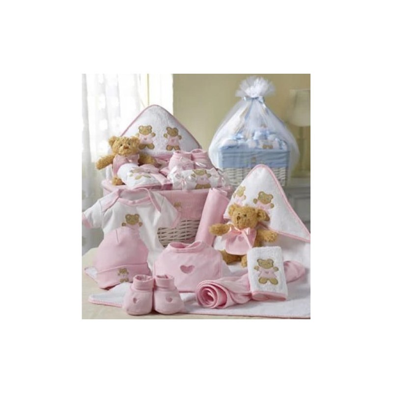 Comfy Baby Newborn Basket - Boy