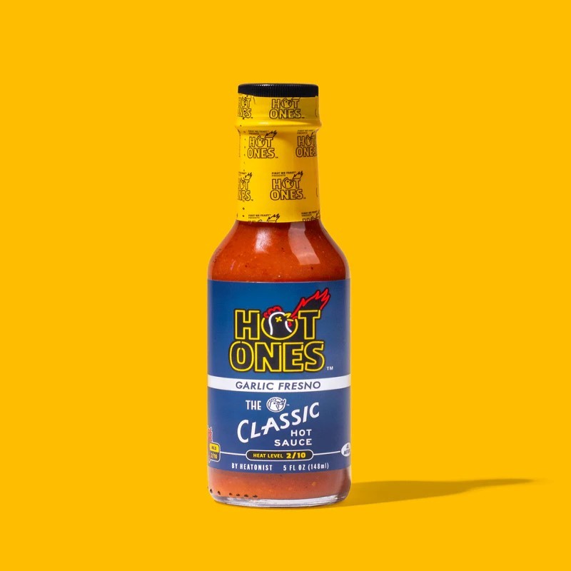 The Classic Garlic Fresno Edition Hot Sauce - Heat Level 5/10