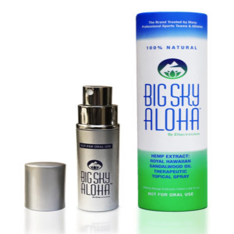 Big Sky Aloha CBD Athletic Strength Oil - (15 ML)