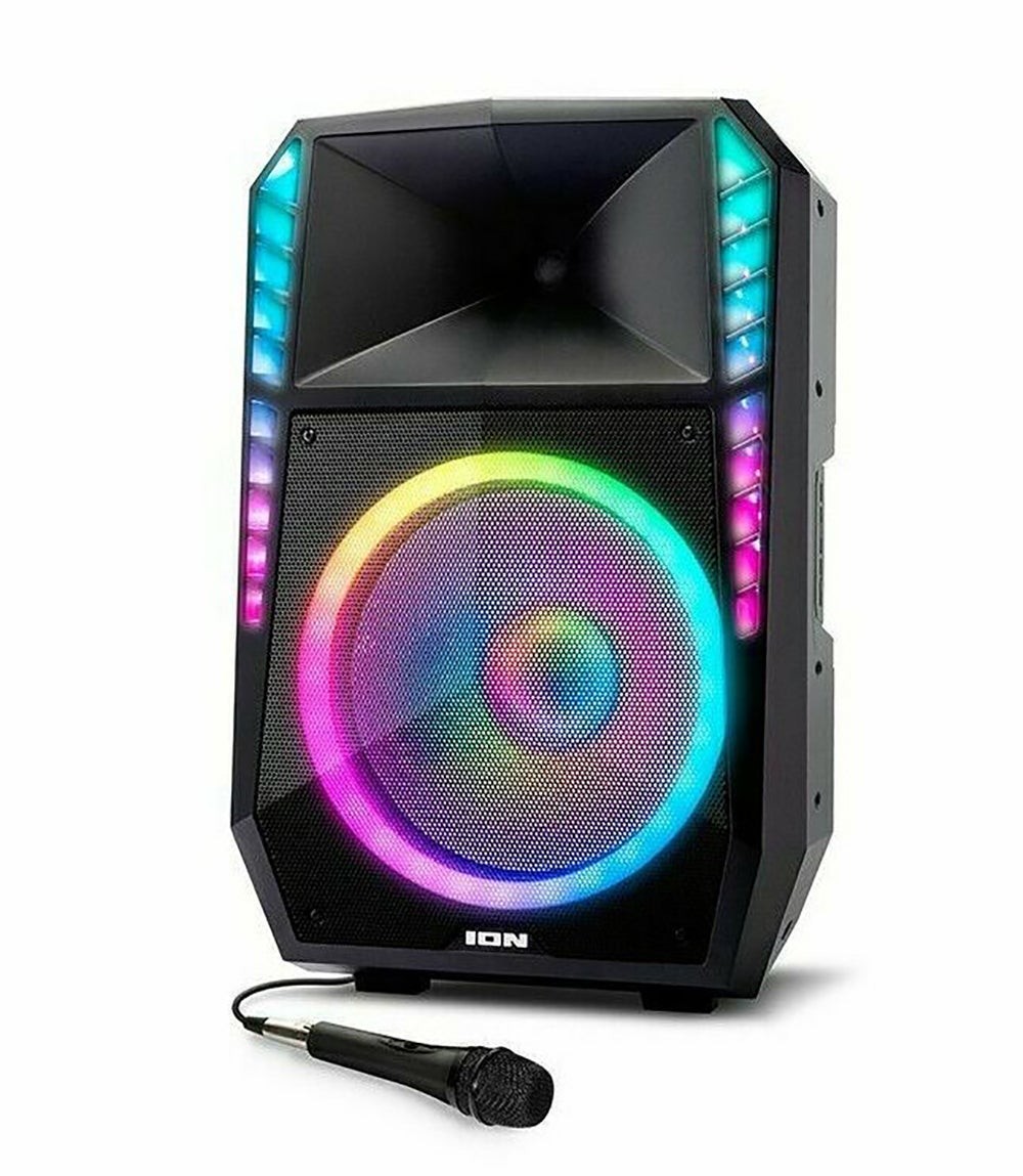 Total PA Spartan Bluetooth Speaker System w/ Lights Stand & Microphone