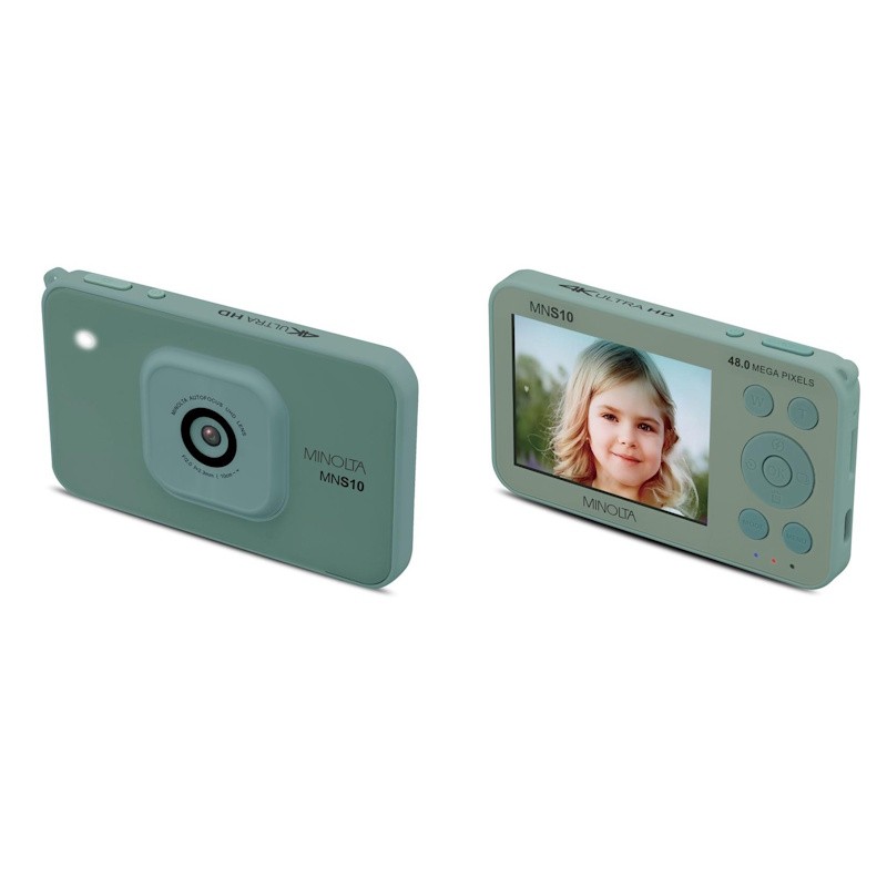 48MP/4K UHD Autofocus Super Slim Camera - (Teal)