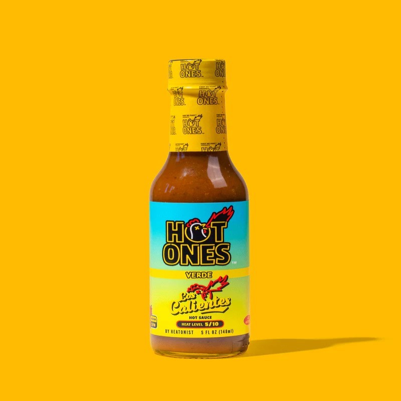 Los Calientes Verde Hot Sauce - Heat Level 5/10