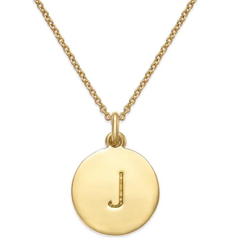 J Pendant - Gold