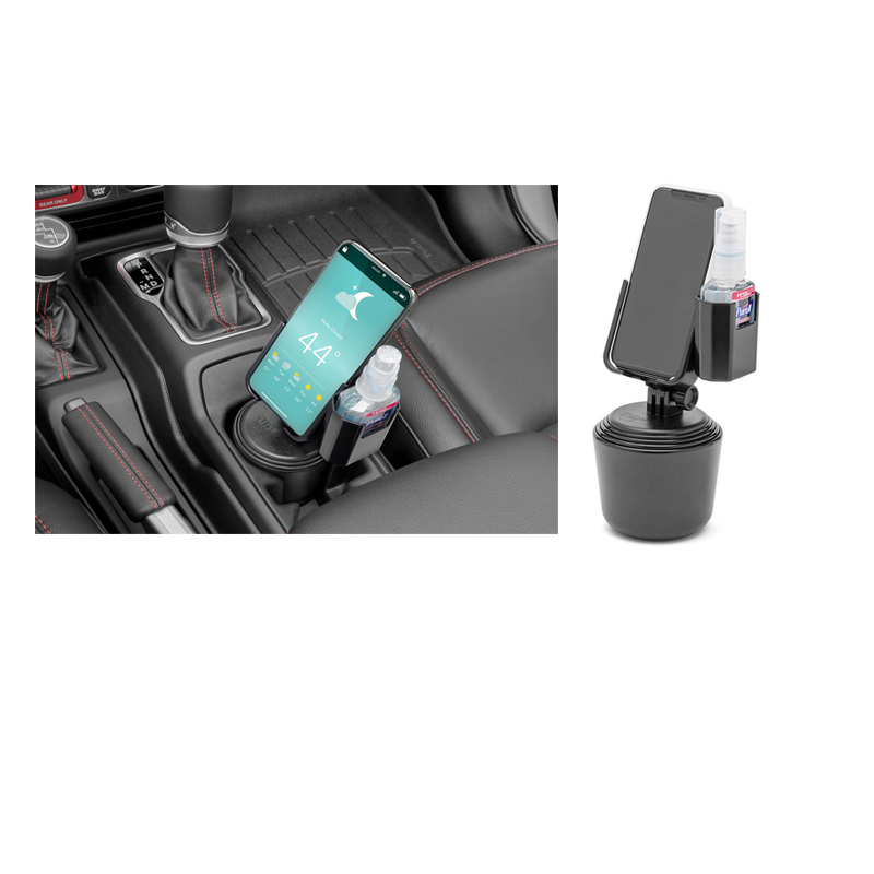 CupFone Universal Portable Cell Phone holder with Hand Sanitizer