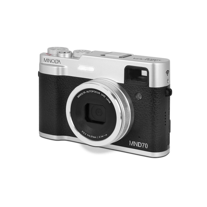 48MP/5K Ultra HD Autofocus Digital Camera - (Silver)