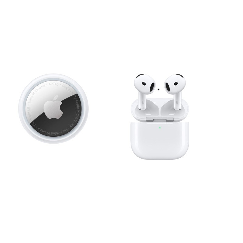Airtag with Airpods 4