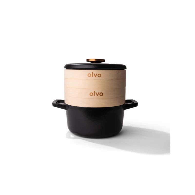 Nori Round dutch oven - Steamer Set 8"