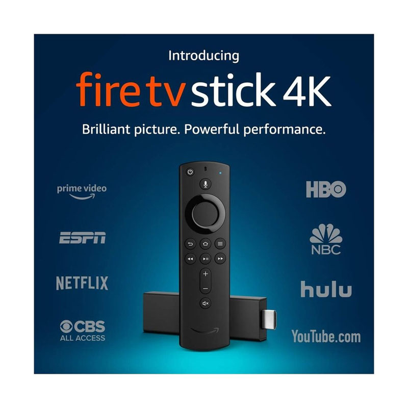 Fire TV Stick 4K with Alexa Voice Remote Streaming Media Player