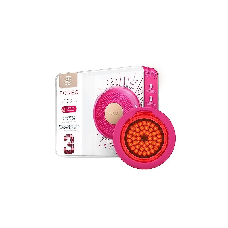 UFO 3 LED NIR And Red Light Mask Treatment - (Fuchsia)