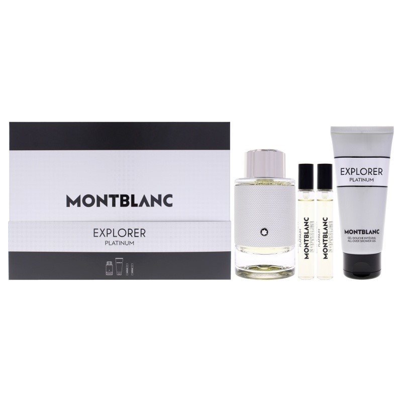 Explorer Platinum (M) 4Pc Set(3.3Oz EDP Sp,3.3Oz Shower Gel,2 X 7.5Ml EDP Sp)