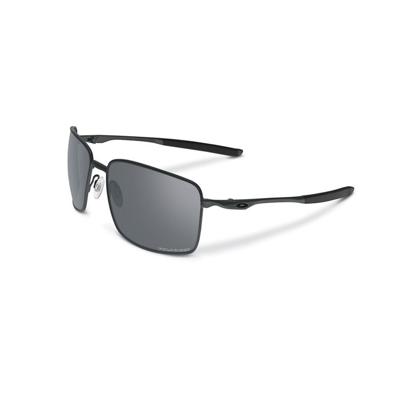 Square Wire Polarized Sunglasses - (Carbon)