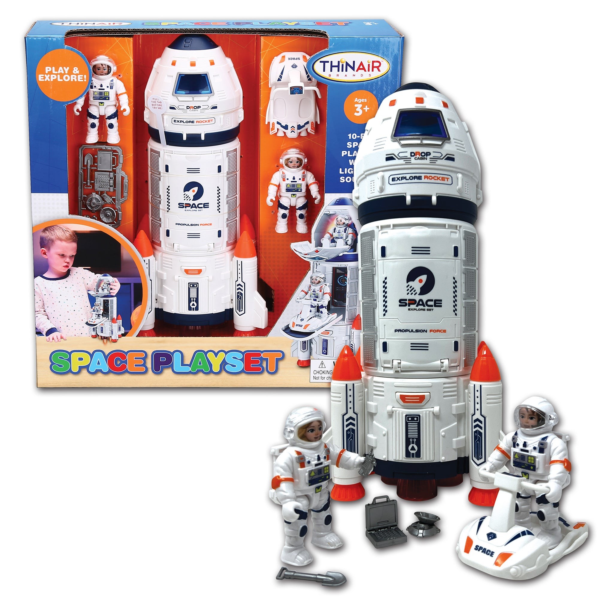 Space Playset Ages 3+ Years