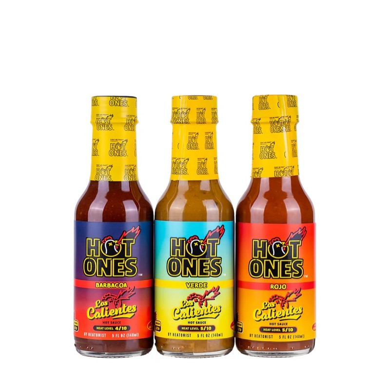 Los Calientes Hot Sauce - 3 Packs