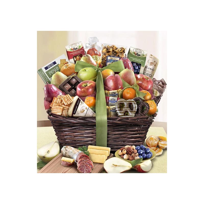 Distinctive Fruit & Sweets Gift Basket