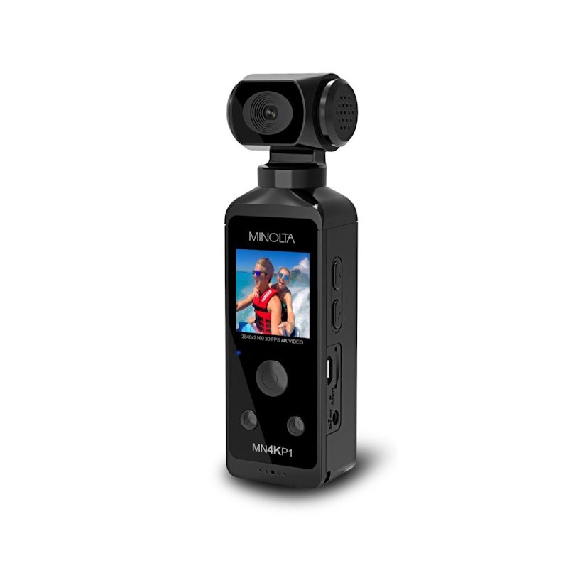 4K Ultra HD Pocket Camcorder with WiFi - (Black)