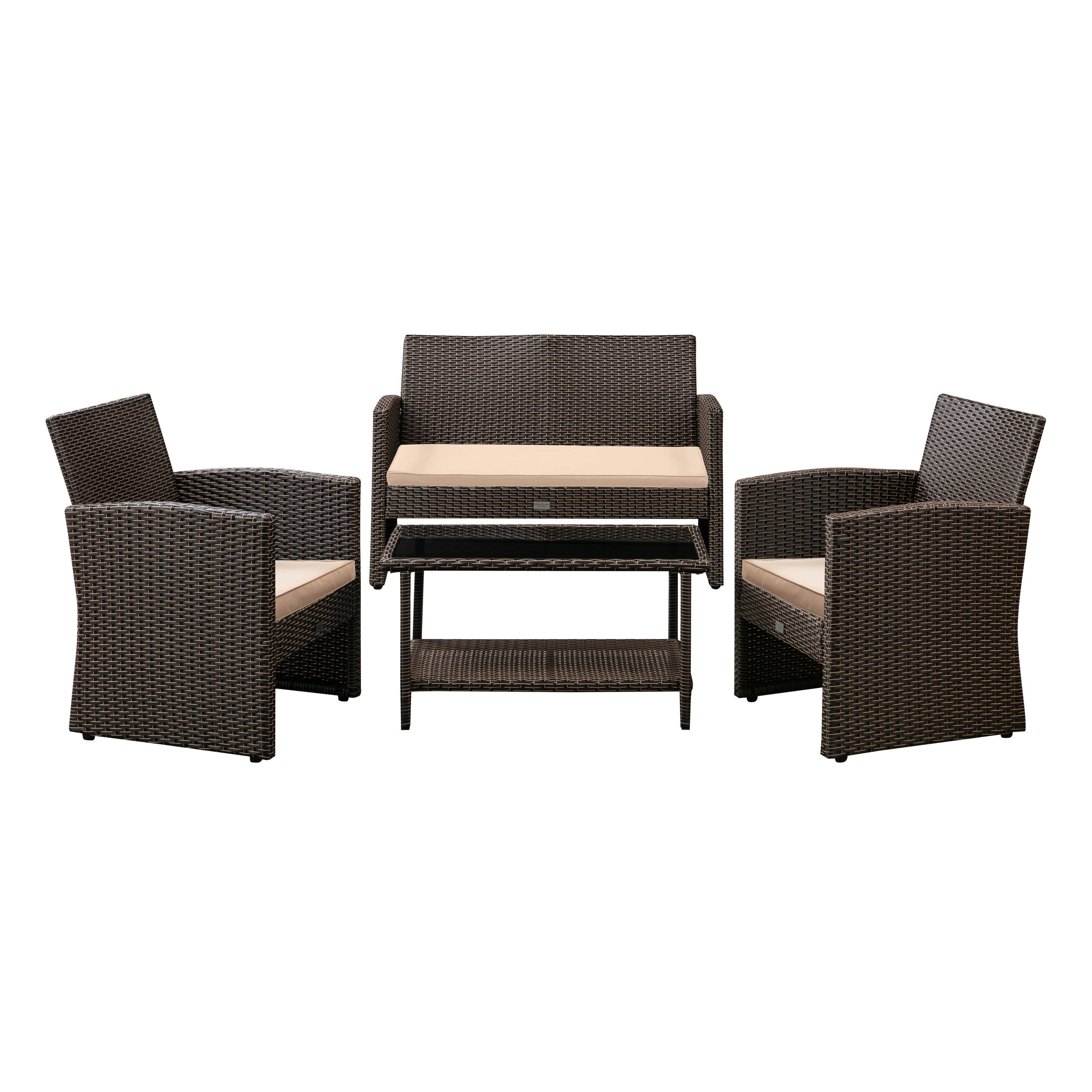 Ashville Wicker Patio Set