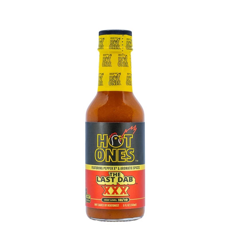 The Last Dab: XXX Hot Sauce - Heat Level 10/10