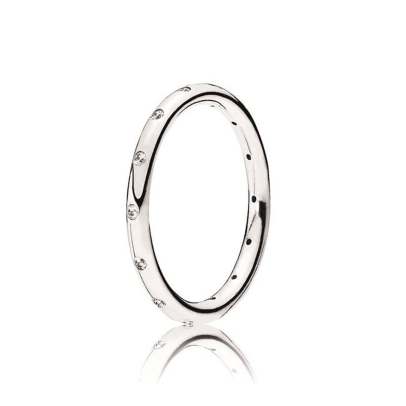 Droplets Clear CZ Size 7.5 Ring