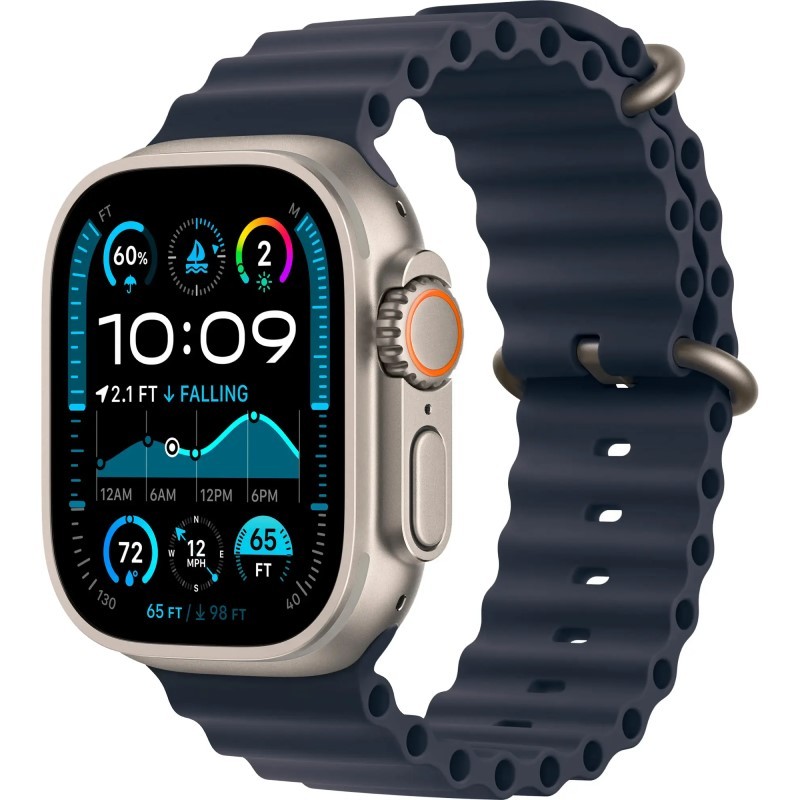 Watch Ultra 2 GPS+Cell 49mm Titanium Case - (Navy Ocean Band)