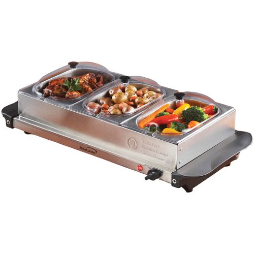 Triple Buffet Server Warming Tray CD1583